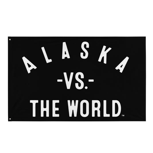 ALASKA Vs The World Flag