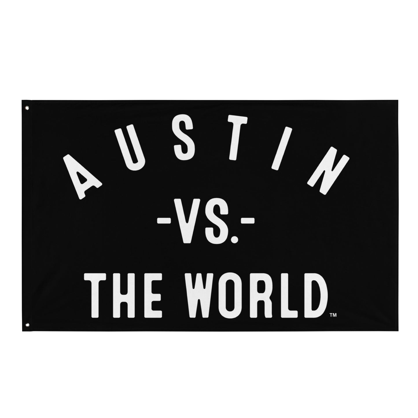 AUSTIN Vs The World Flag - VS THE WORLD