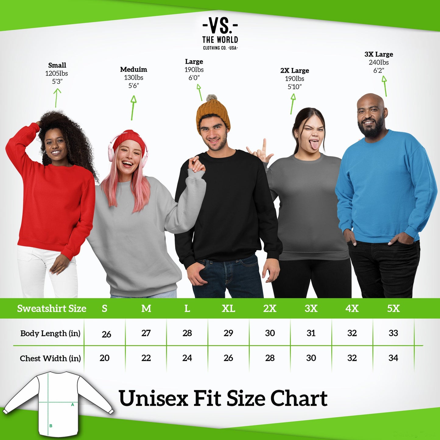 BOSTON Vs The World Unisex Sweatshirt - VS THE WORLD