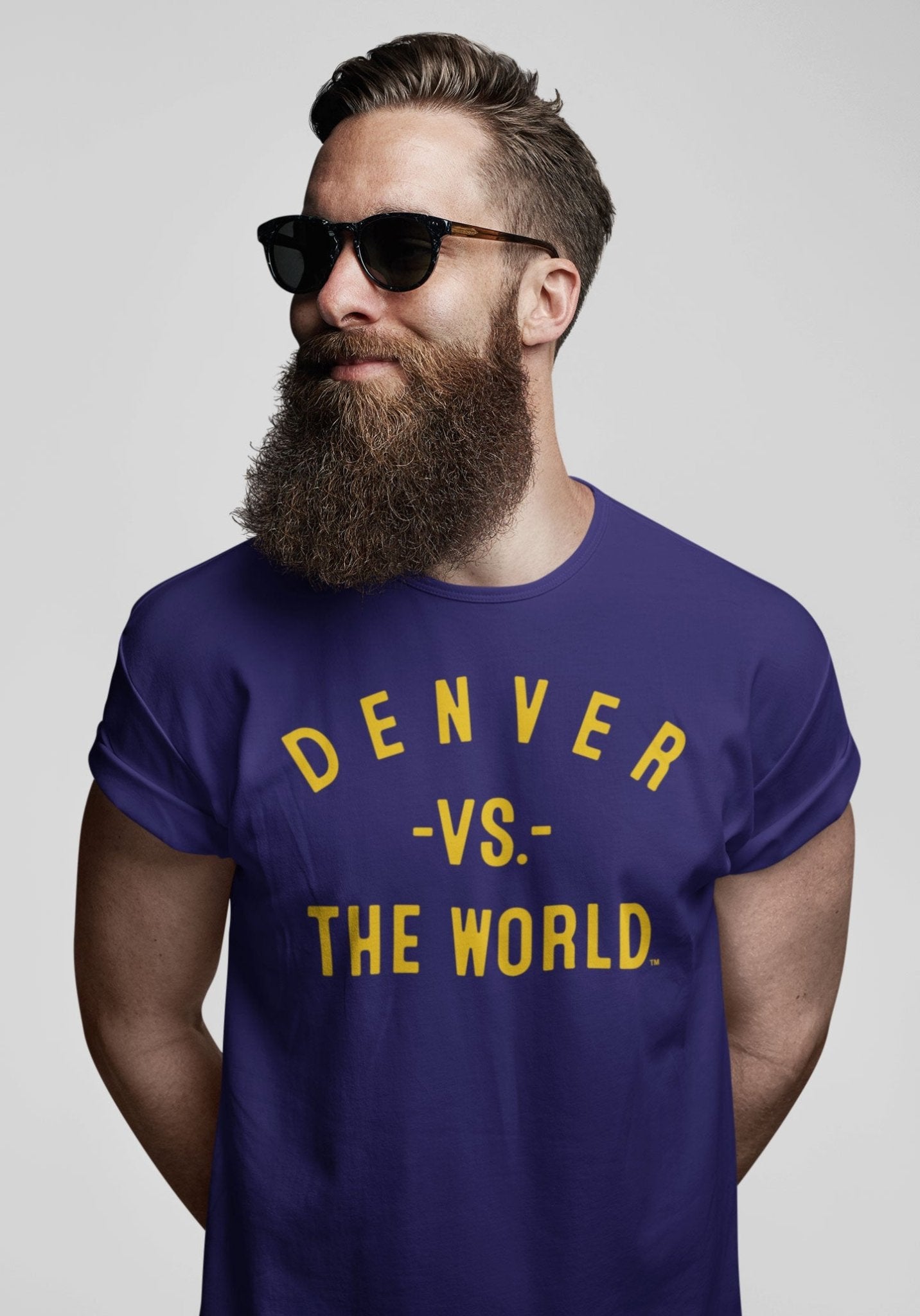 DENVER Vs The World Navy Unisex T-shirt - VS THE WORLD