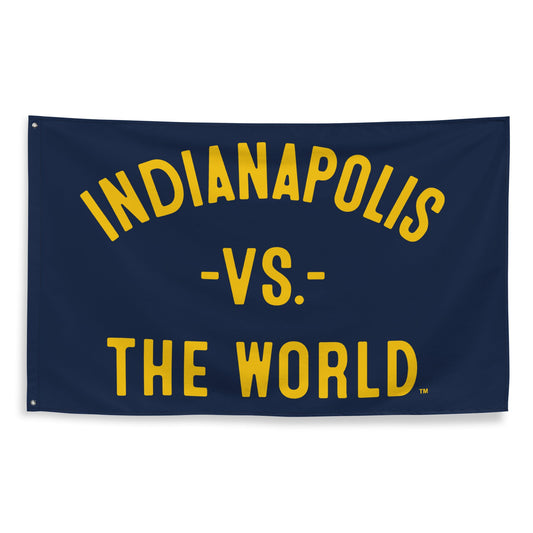 INDIANAPOLIS Vs The World Flag - VS THE WORLD