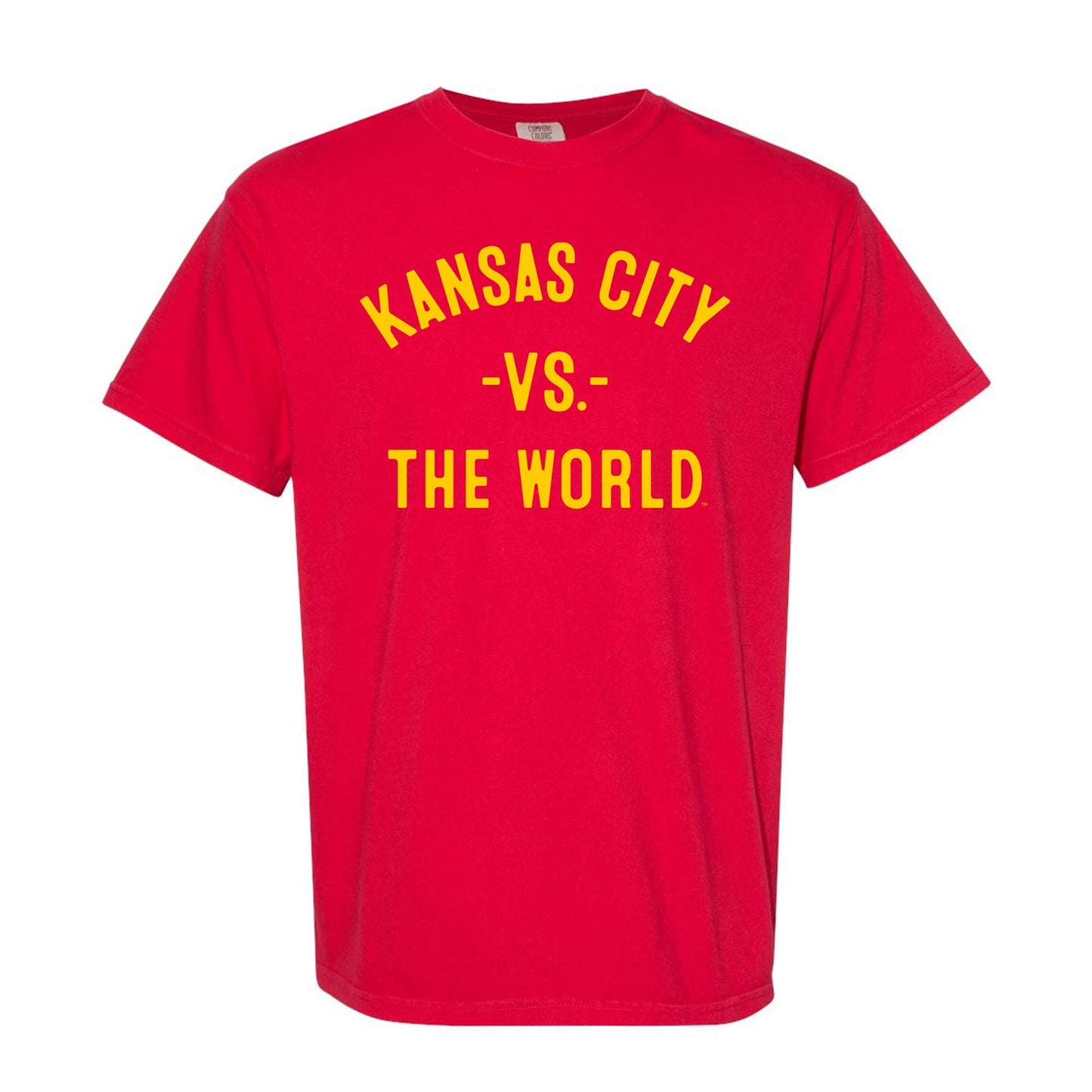 KANSAS CITY Vs The World Unisex Comfort Colors Shirt - VS THE WORLD