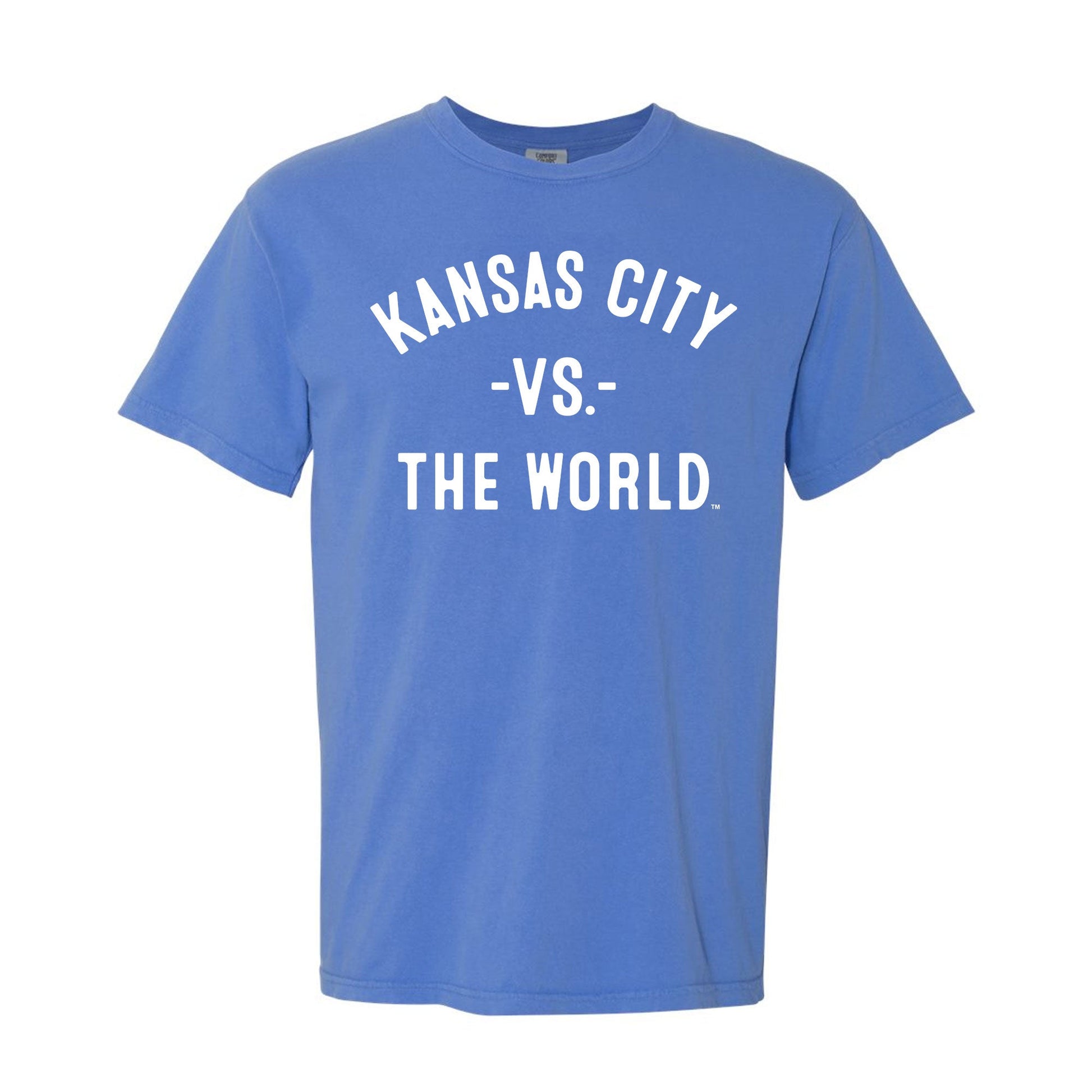 KANSAS CITY Vs The World Unisex Comfort Colors Shirt - VS THE WORLD