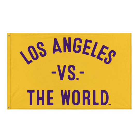 LOS ANGELES Vs The World Flag - VS THE WORLD
