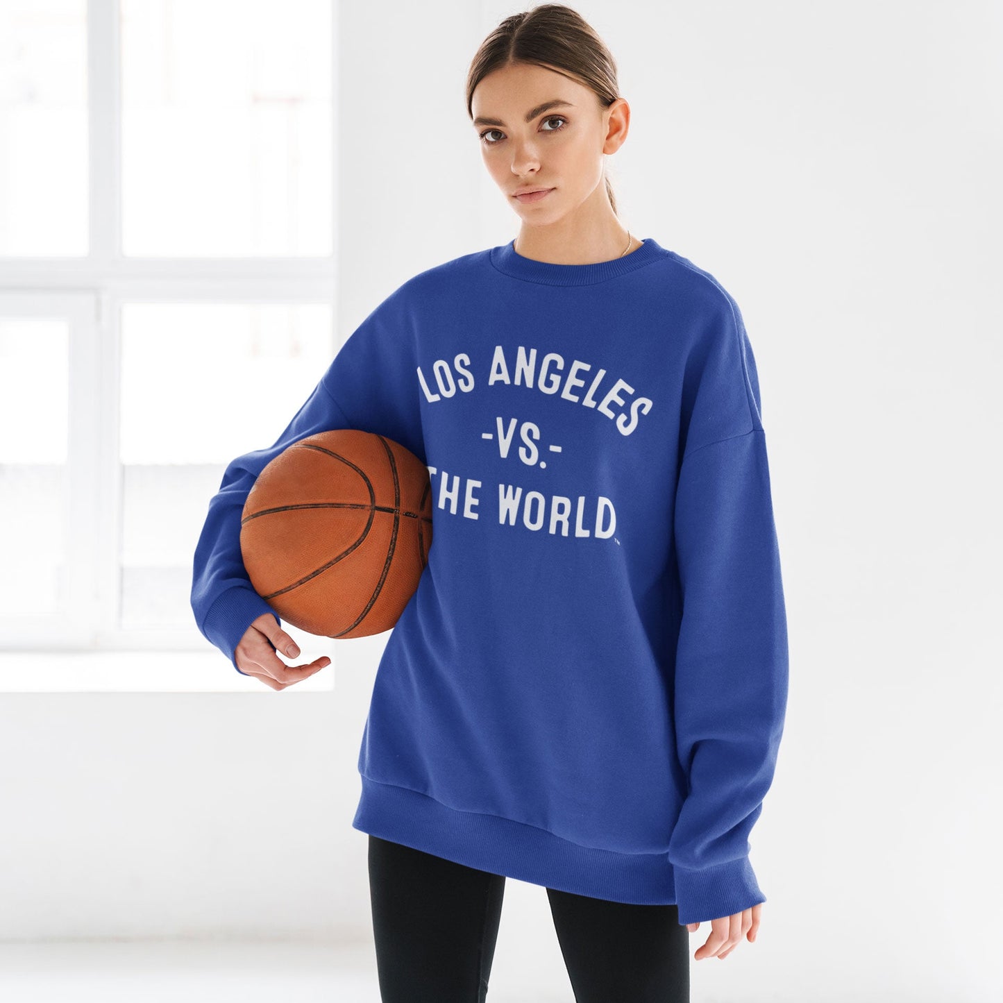 LOS ANGELES Vs The World Unisex Sweatshirt - VS THE WORLD
