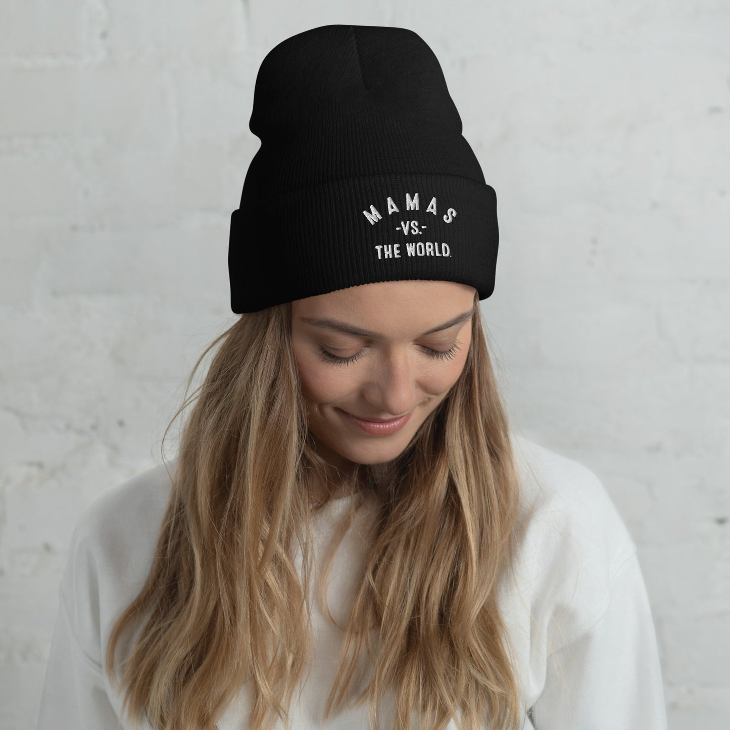 MAMAS Vs The World - Cuffed Beanie - VS THE WORLD