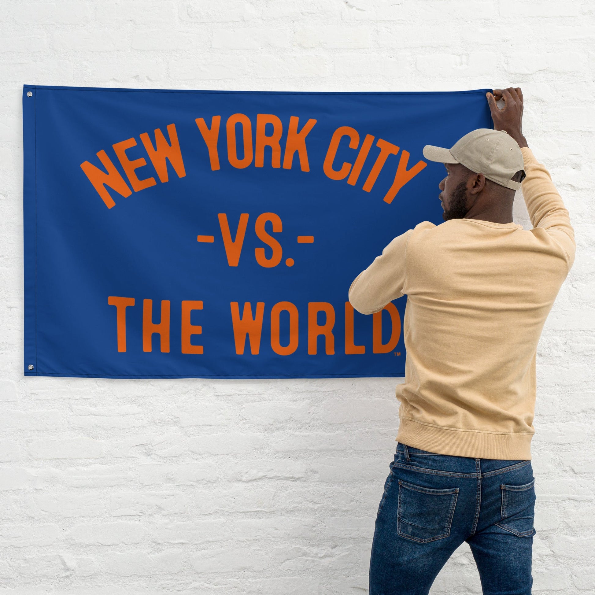 NEW YORK CITY Vs The World Flag - VS THE WORLD