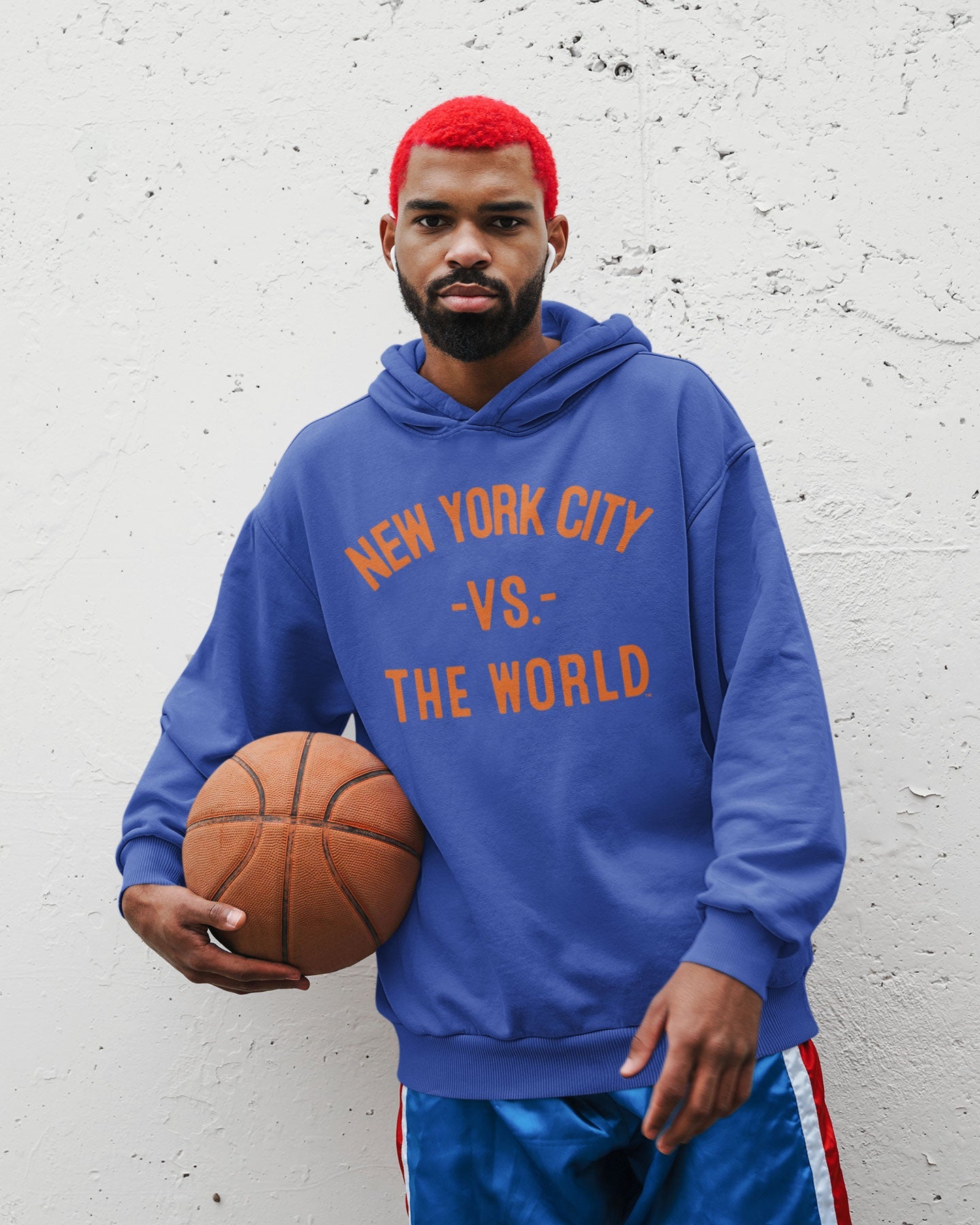 NEW YORK CITY Vs The World Royal Unisex Hoodie - VS THE WORLD