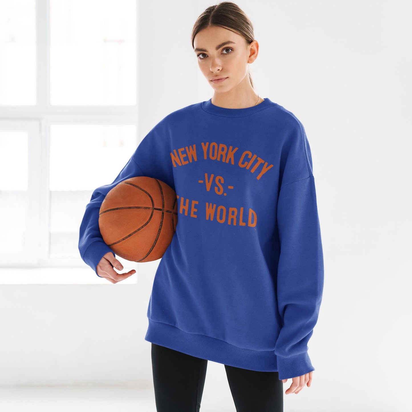 NEW YORK CITY Vs The World Royal Unisex Sweatshirt - VS THE WORLD
