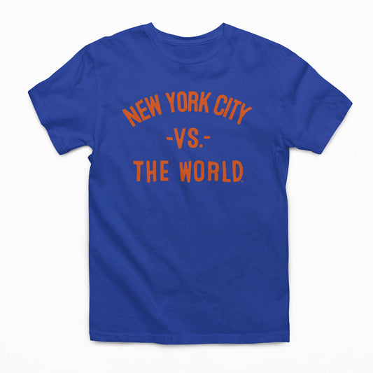 NEW YORK CITY Vs The World Royal Unisex T-shirt - VS THE WORLD