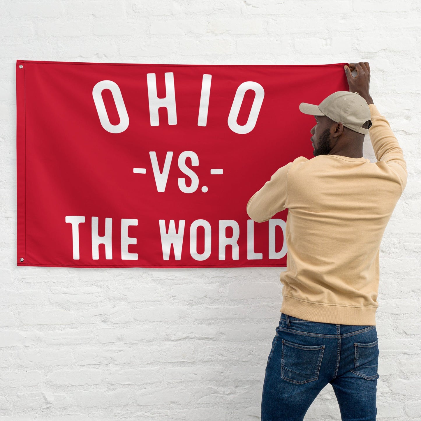OHIO Vs The World Flag - VS THE WORLD