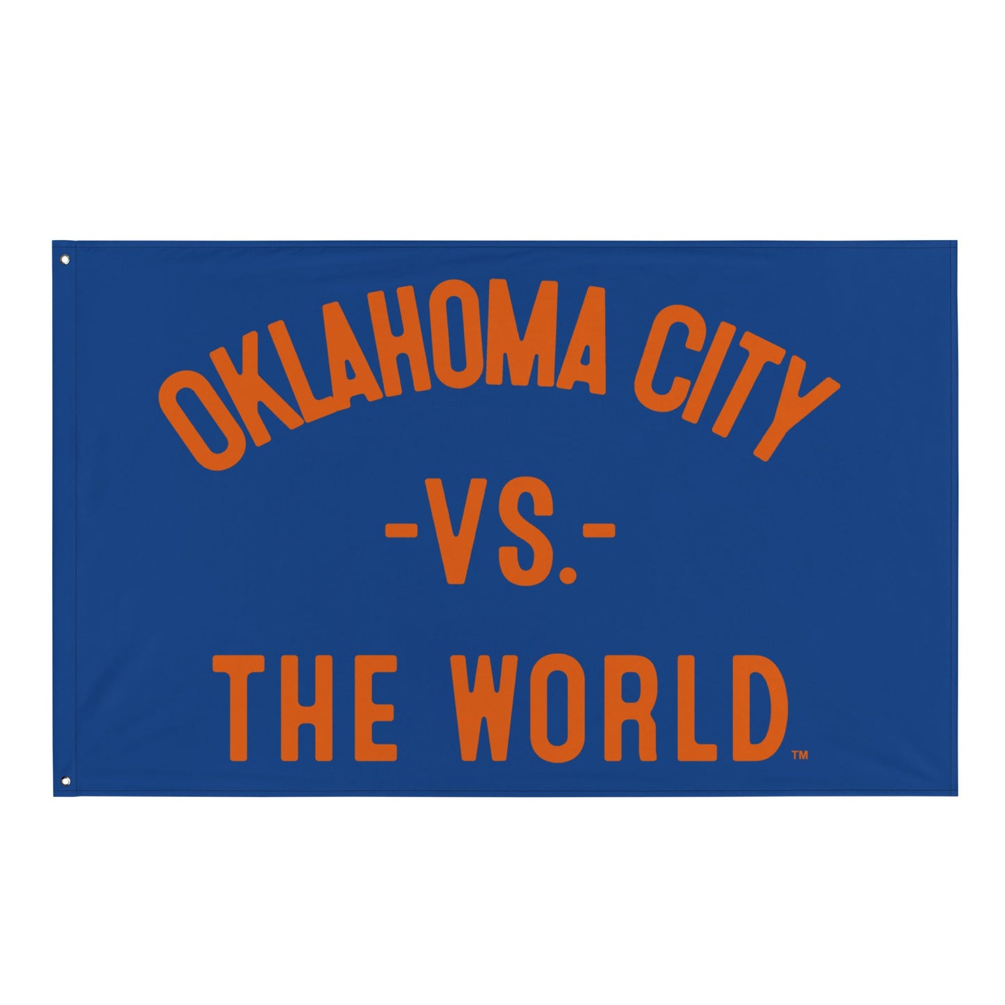 OKLAHOMA CITY Vs The World Flag - VS THE WORLD
