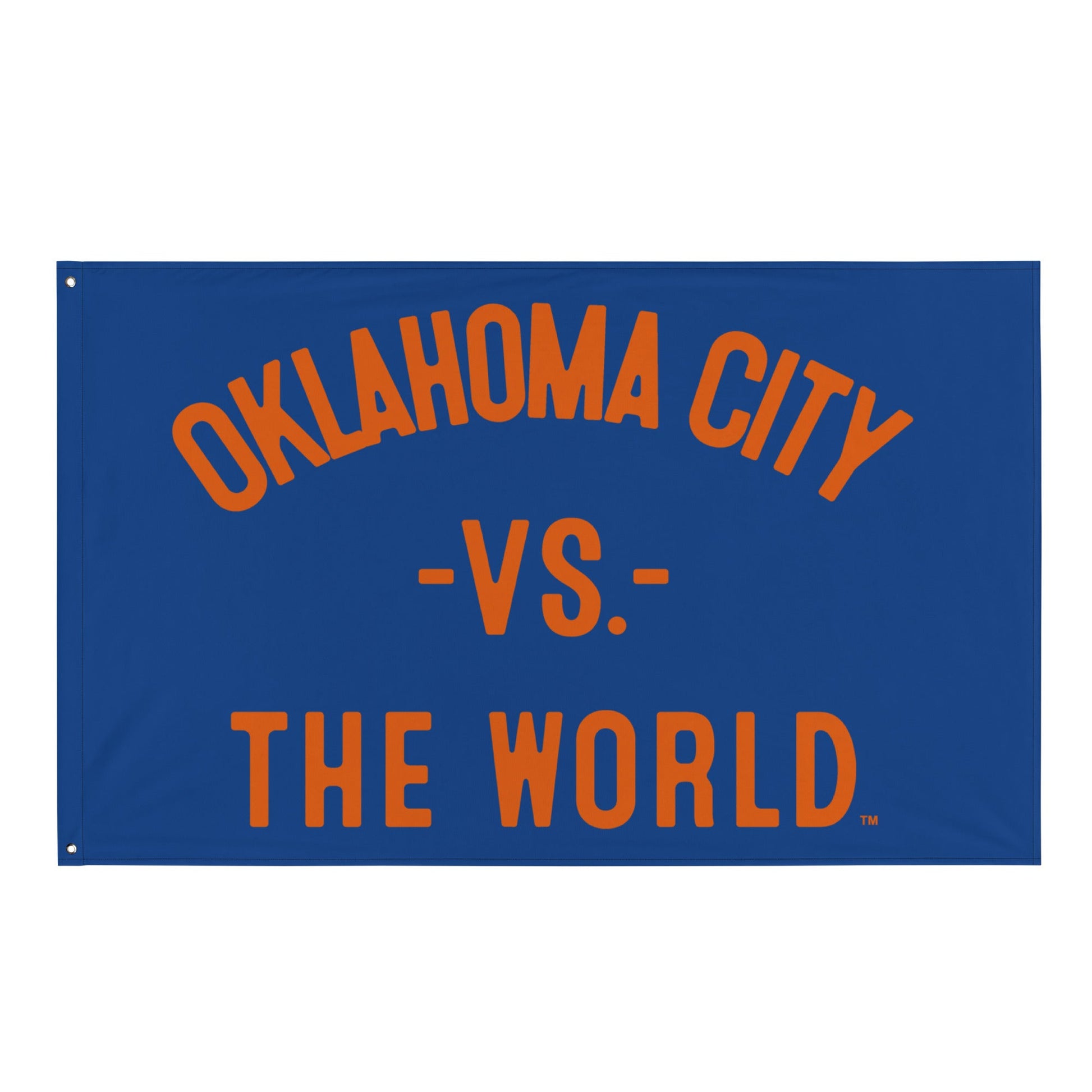 OKLAHOMA CITY Vs The World Flag - VS THE WORLD