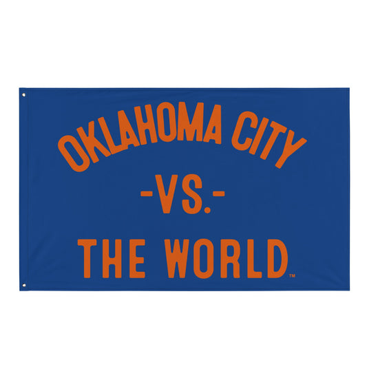 OKLAHOMA CITY Vs The World Flag - VS THE WORLD