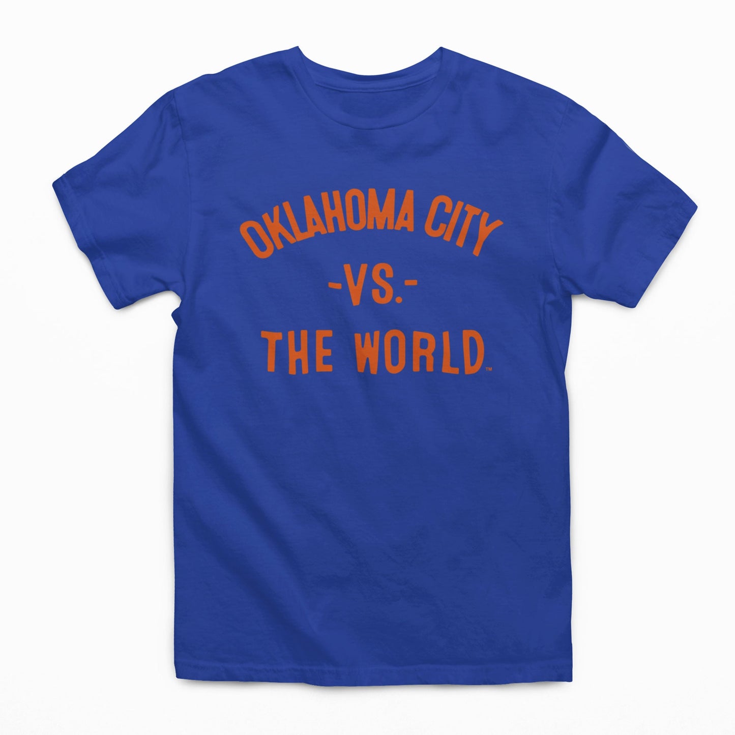 OKLAHOMA CITY Vs The World Royal Unisex T-shirt - VS THE WORLD