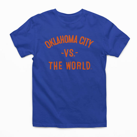 OKLAHOMA CITY Vs The World Royal Unisex T-shirt - VS THE WORLD