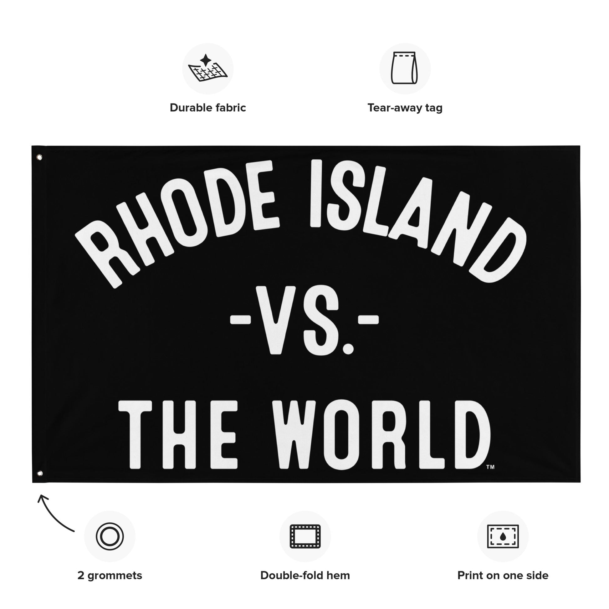 RHODE ISLAND Vs The World Flag - VS THE WORLD