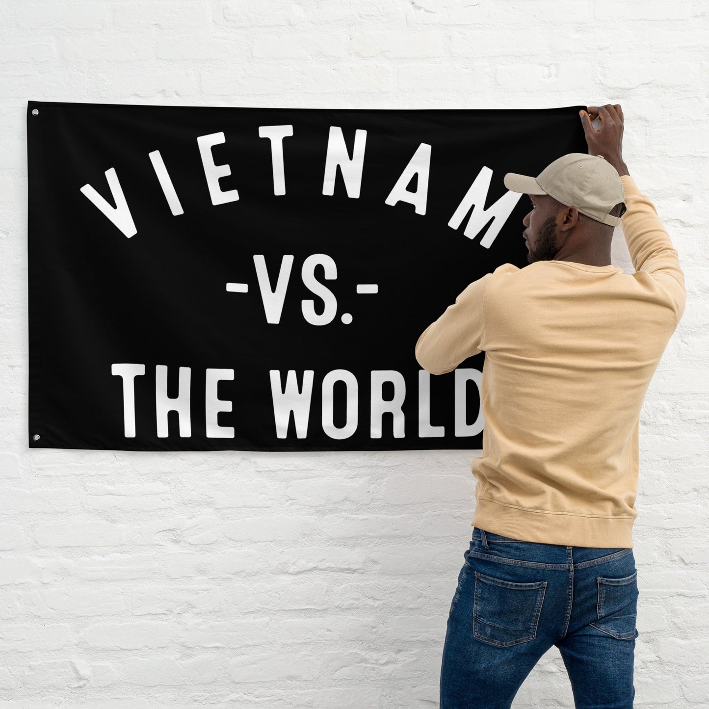 VIETNAM Vs The World Flag - VS THE WORLD