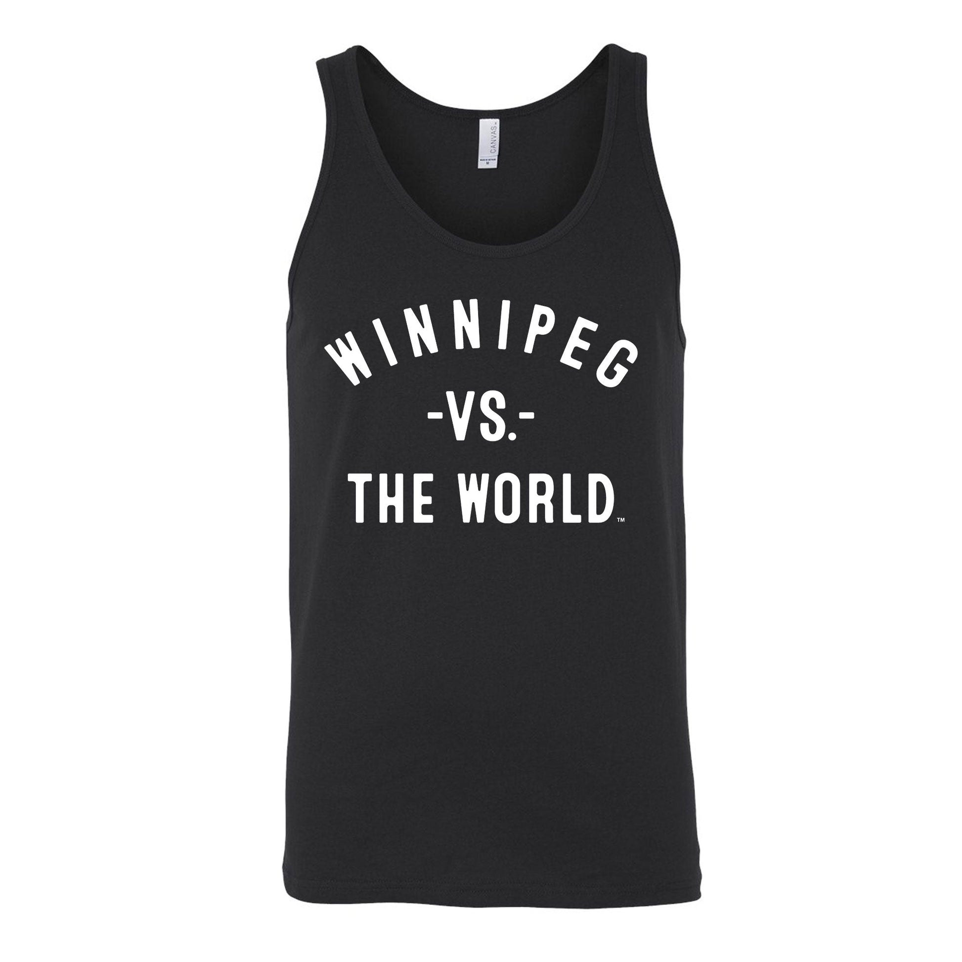 WINNIPEG Vs The World Unisex Tank Top - VS THE WORLD