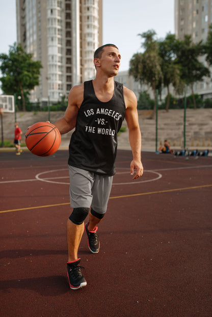 LOS ANGELES Vs The World Unisex Tank Top