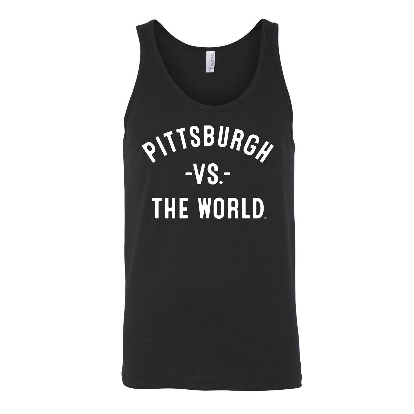 PITTSBURGH Vs The World Unisex Tank Top