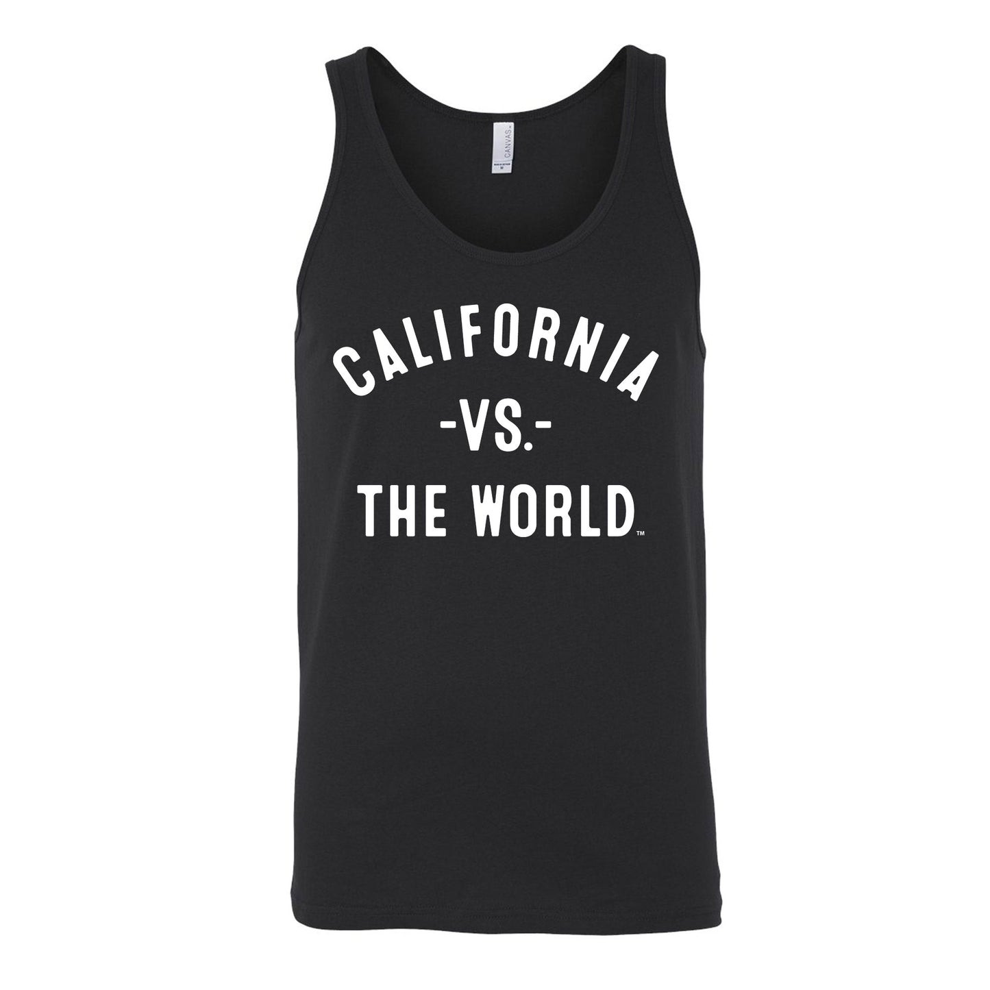 CALIFORNIA Vs The World Unisex Tank Top