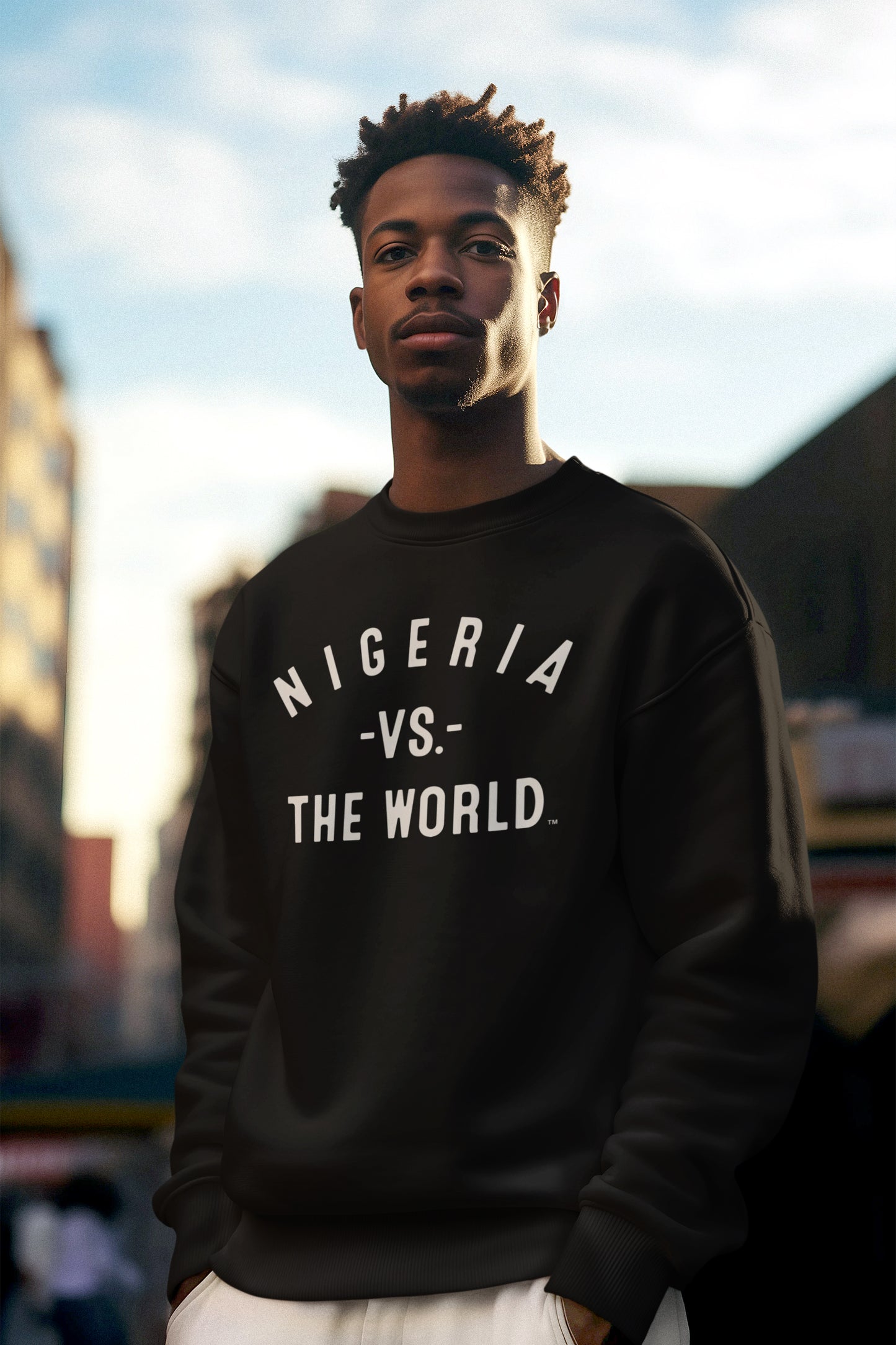 NIGERIA Vs The World Unisex Sweatshirt