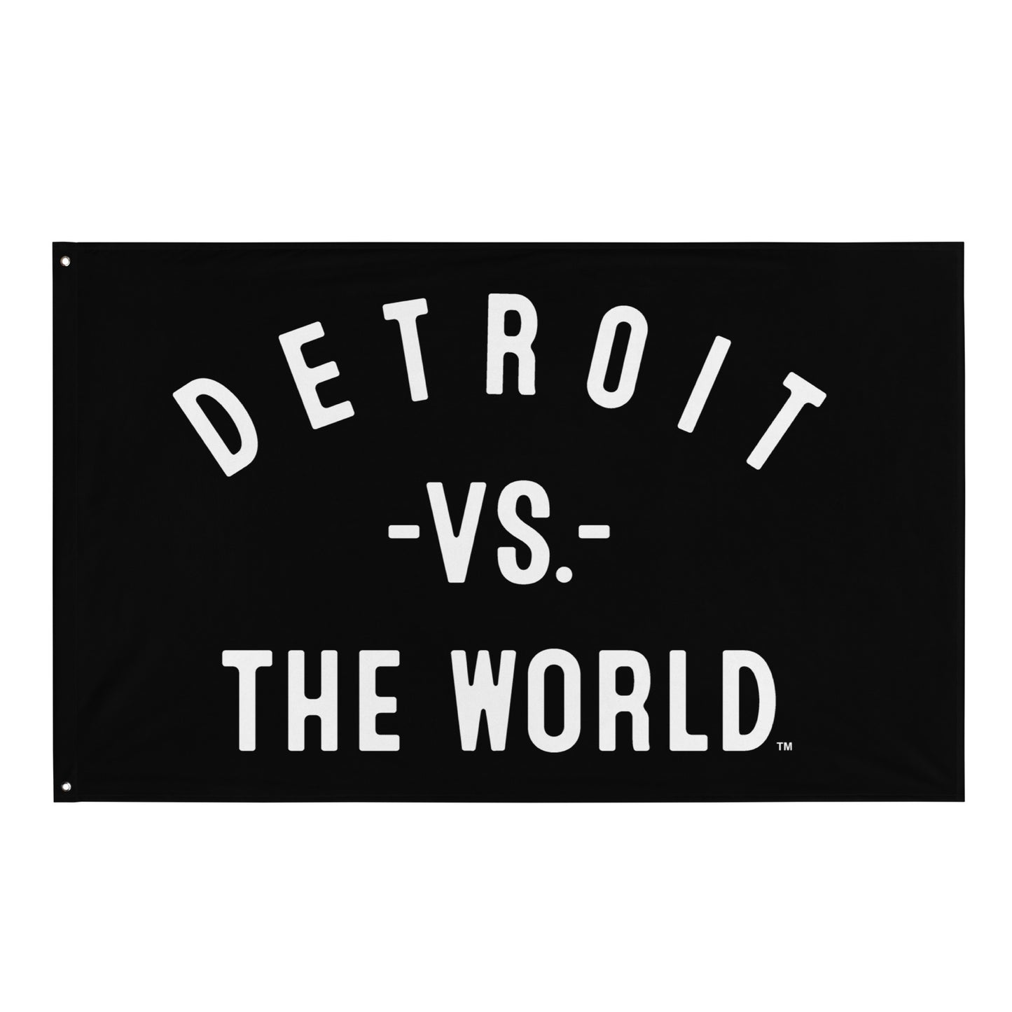 DETROIT Vs The World Flag