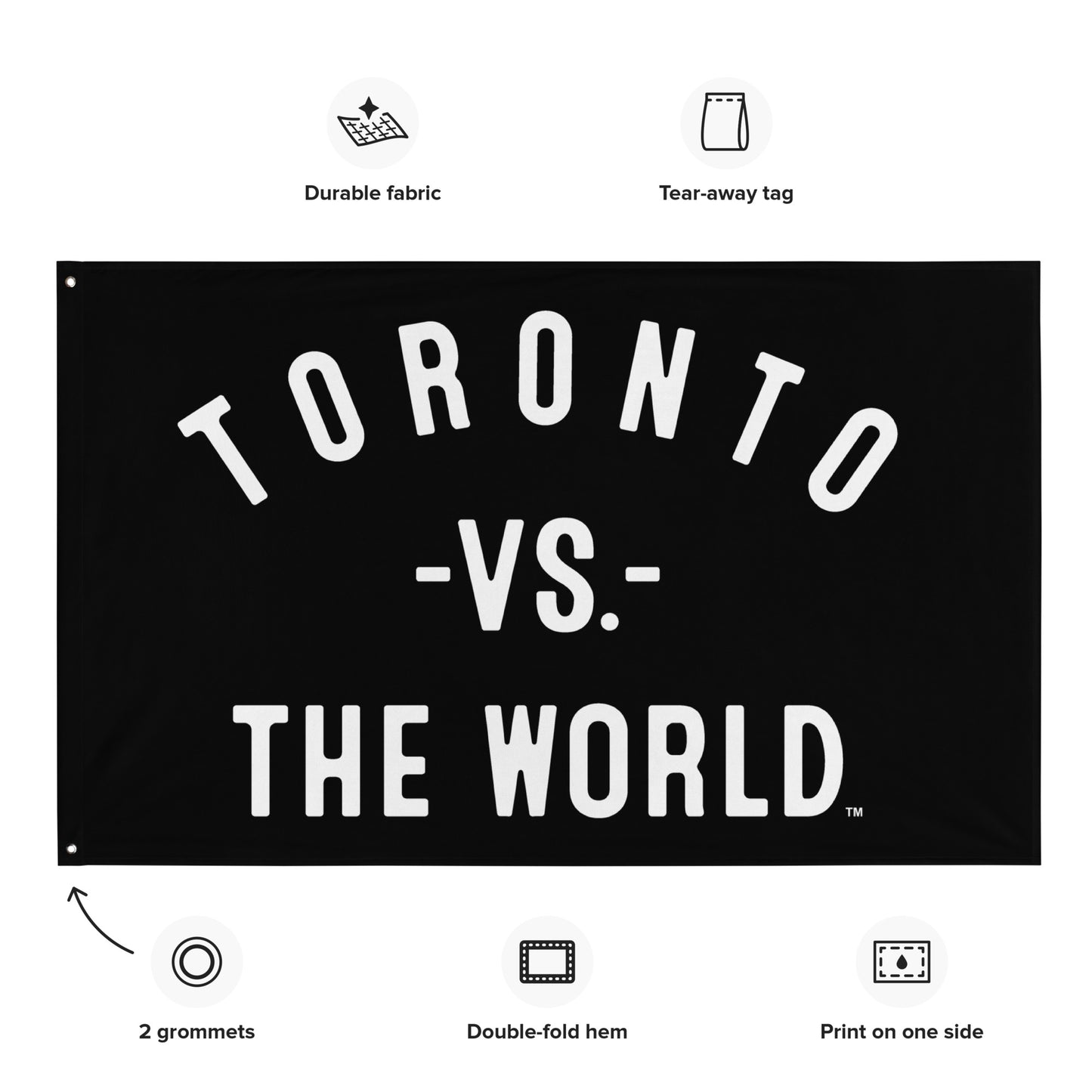 TORONTO Vs The World Flag