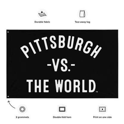 PITTSBURGH Vs The World Flag