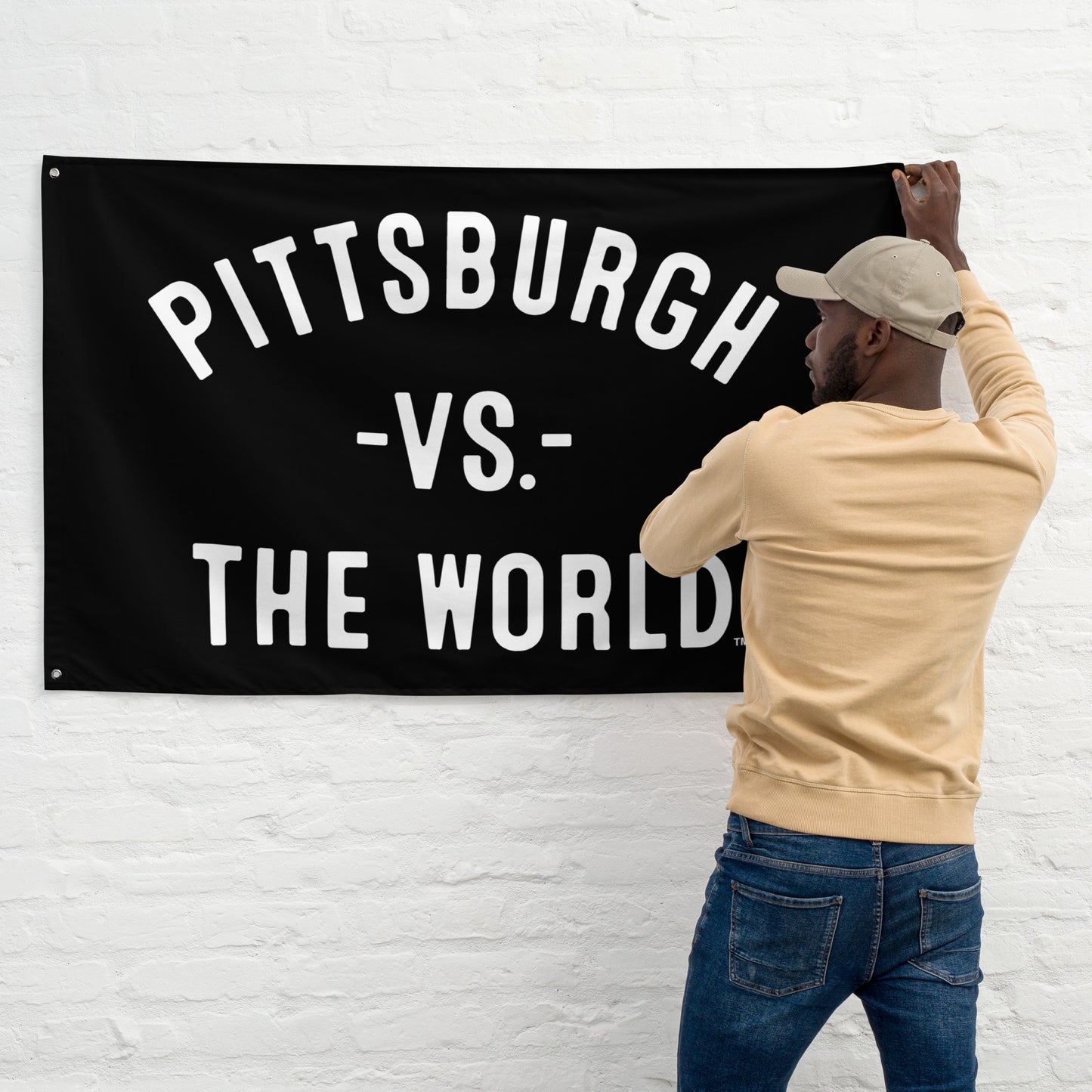 PITTSBURGH Vs The World Flag