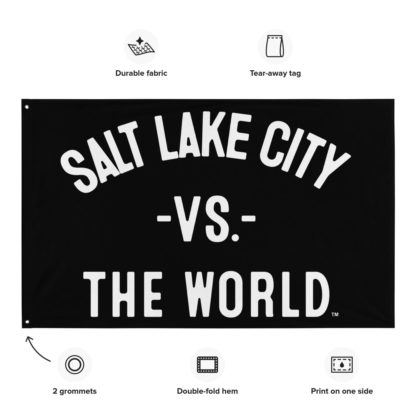 SALT LAKE CITY Vs The World Flag