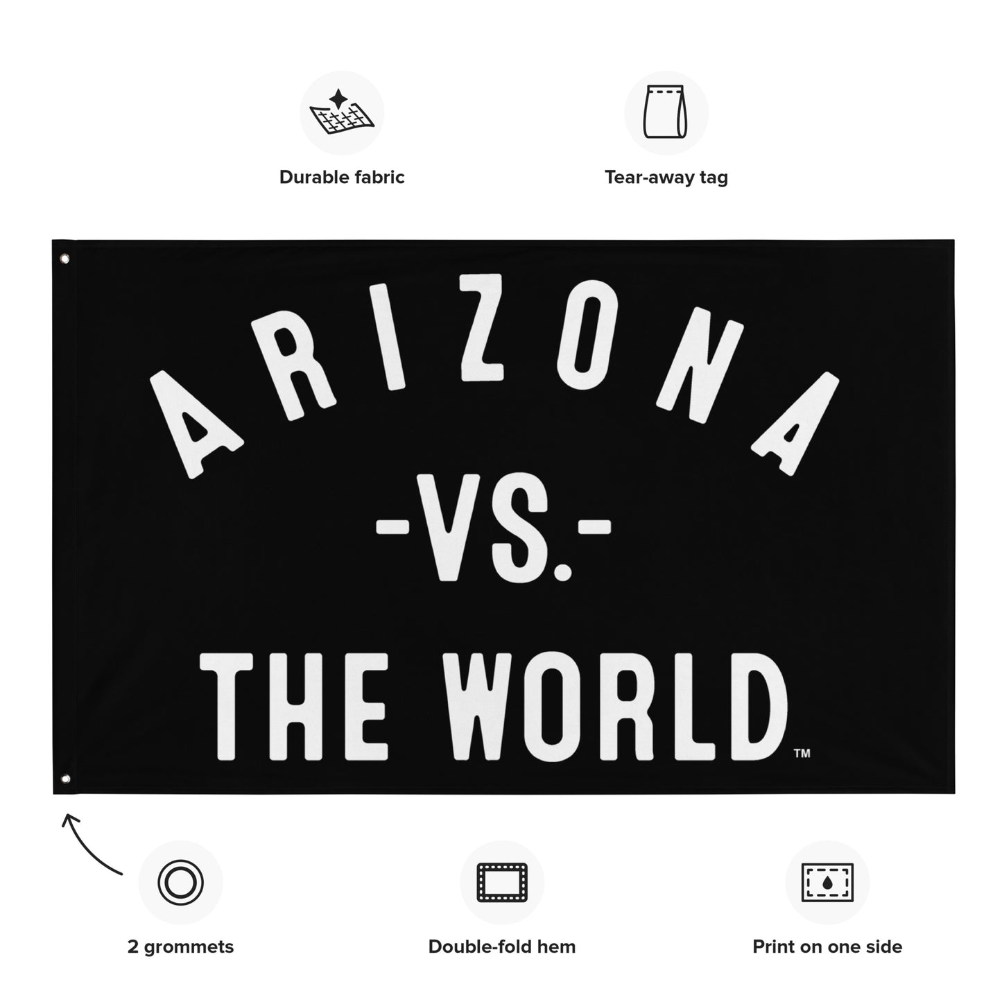 ARIZONA Vs The World Flag