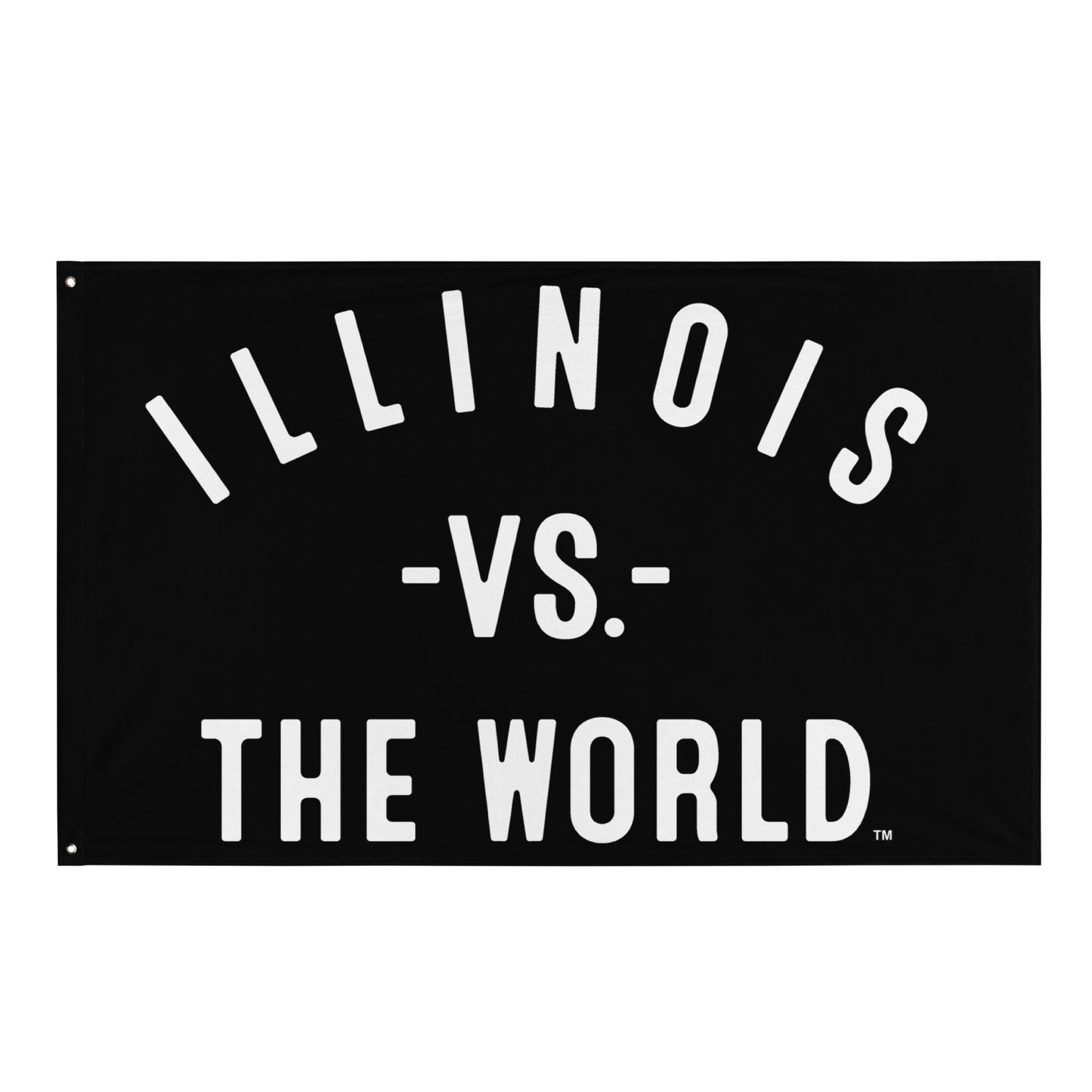 ILLINIOS Vs The World Flag