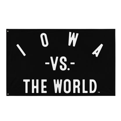 IOWA Vs The World Flag