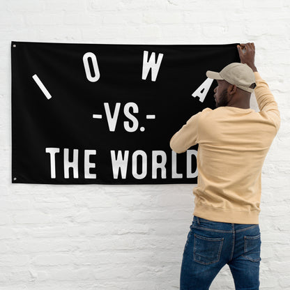 IOWA Vs The World Flag