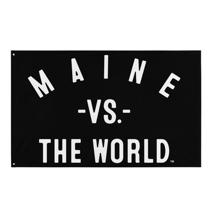 MAINE Vs The World Flag