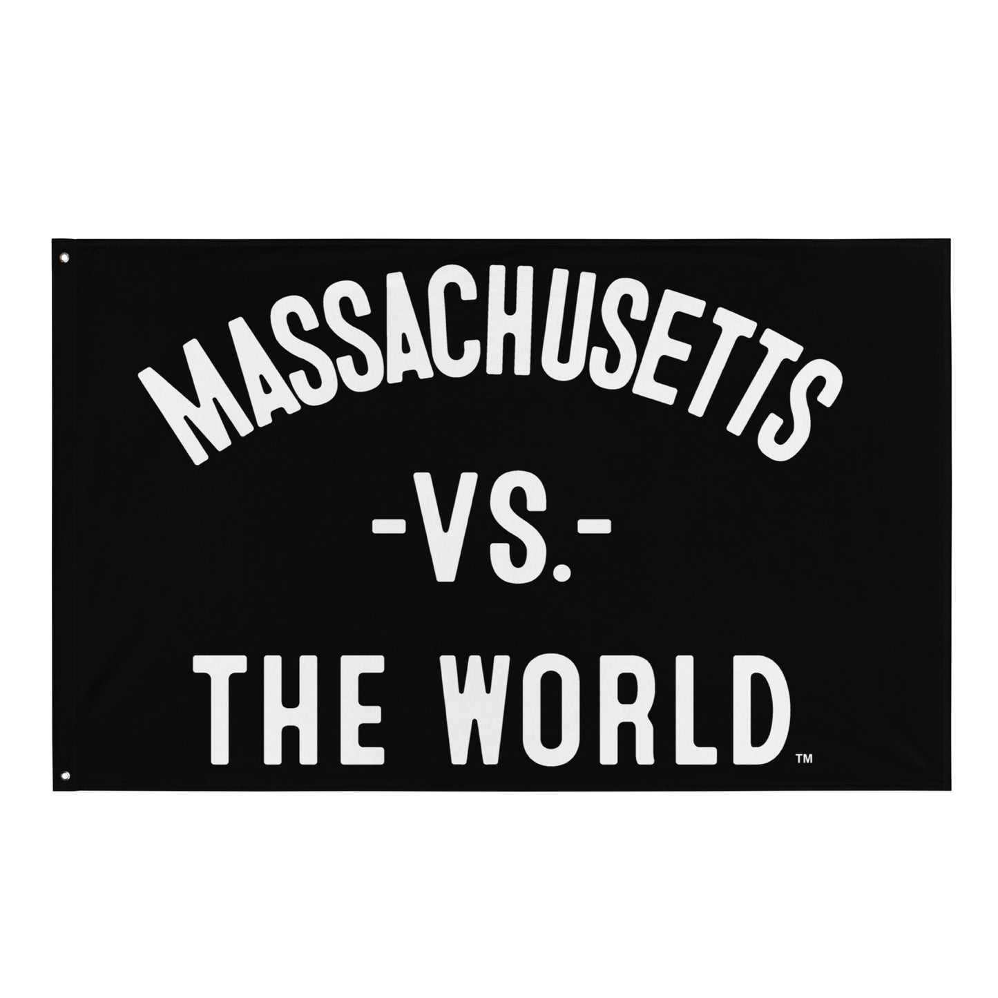 MASSACHUSETTS Vs The World Flag