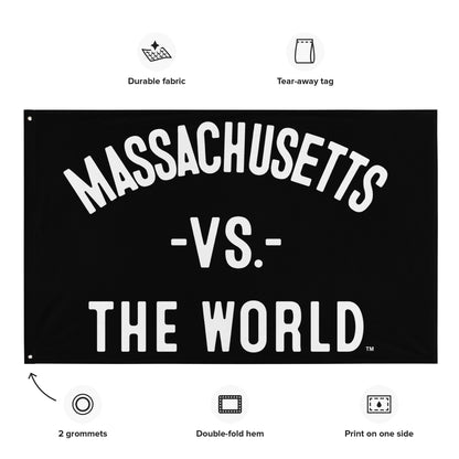 MASSACHUSETTS Vs The World Flag