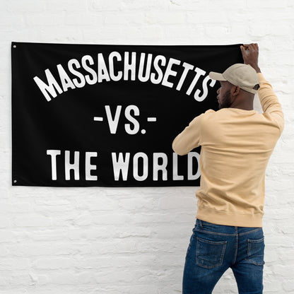 MASSACHUSETTS Vs The World Flag