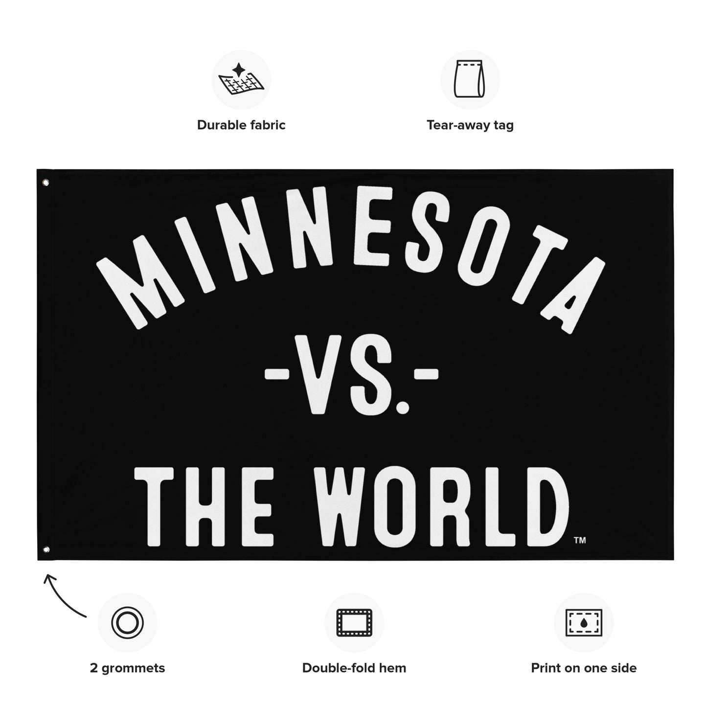 MINNESOTA Vs The World Flag