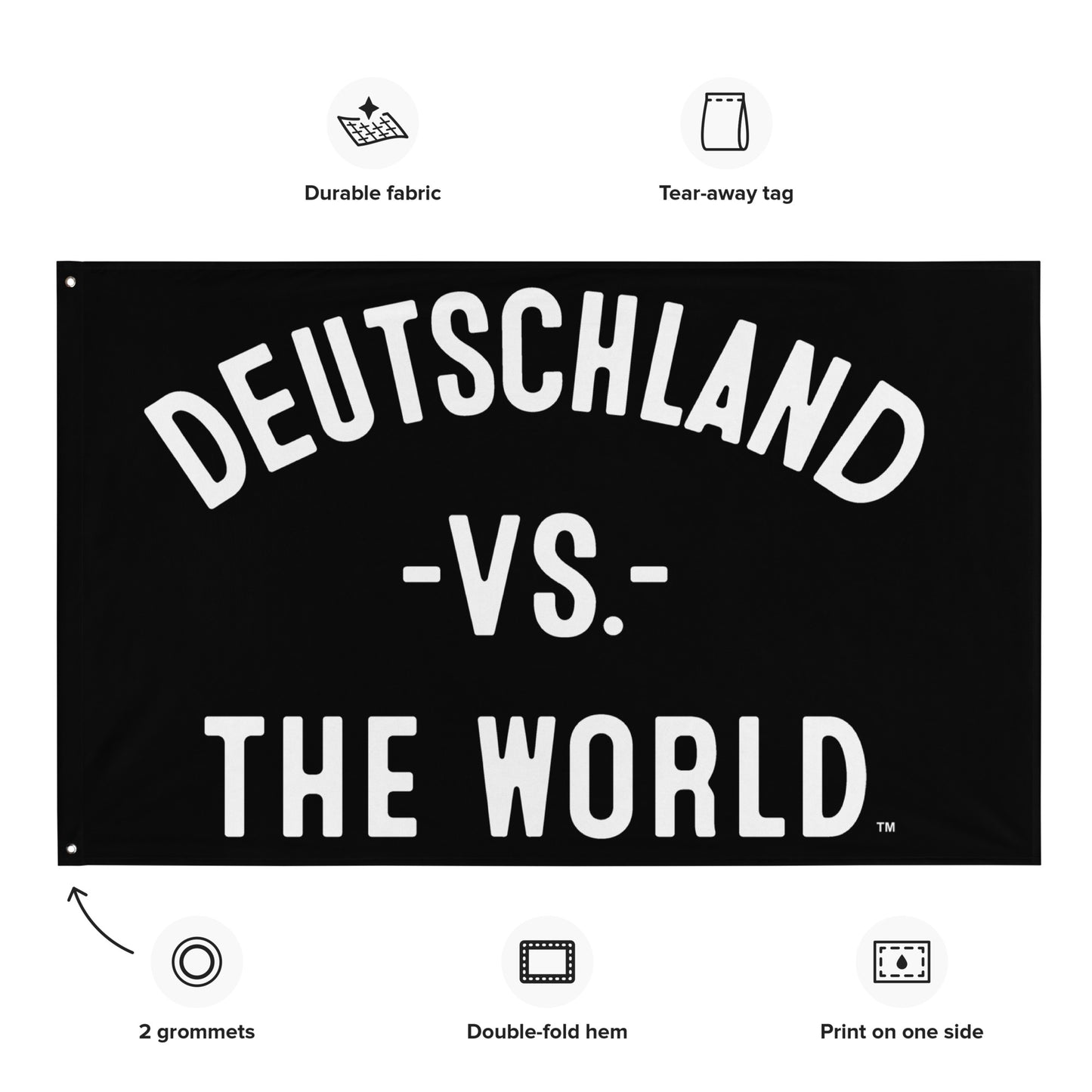 DEUTSCHLAND Vs The World Flag