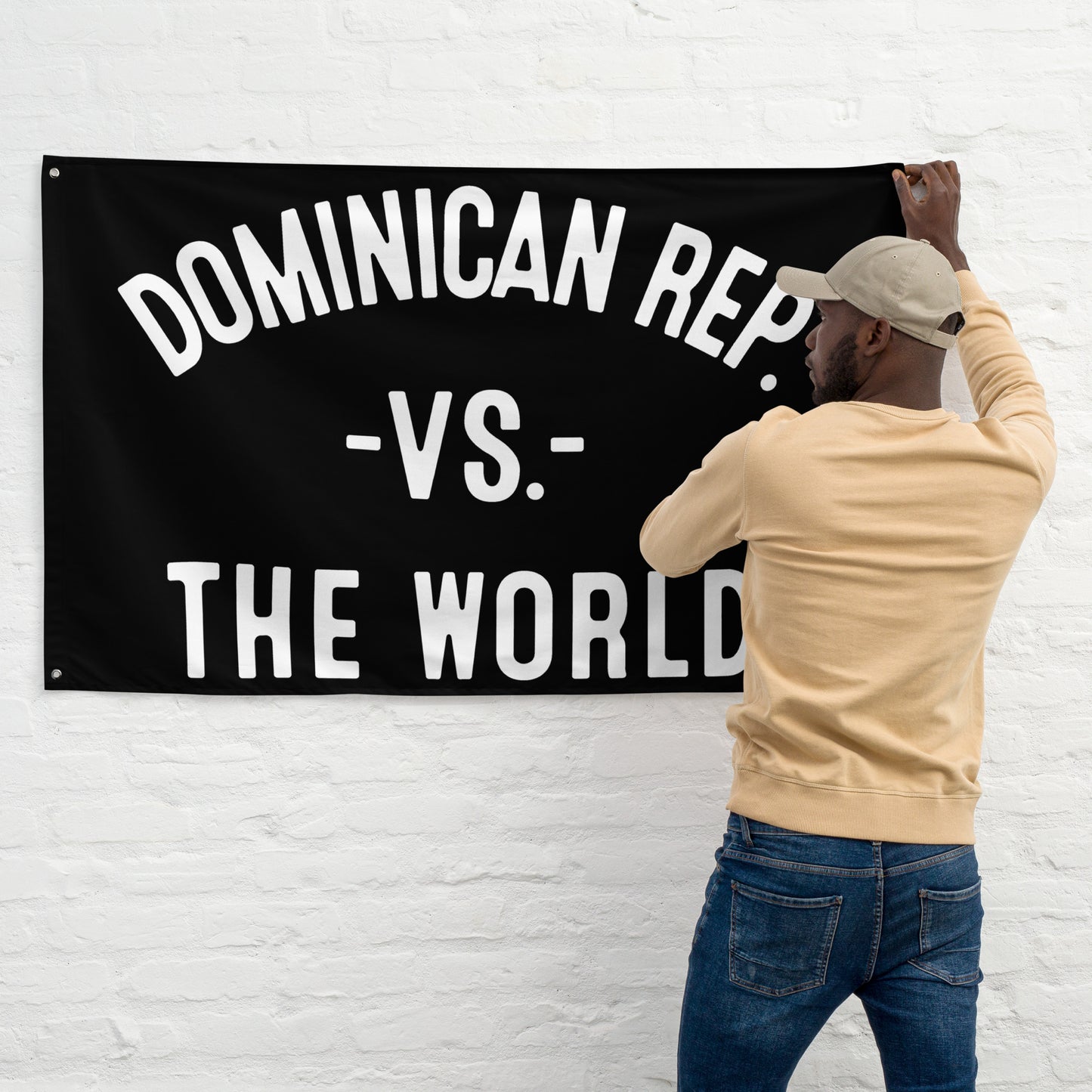 DOMINICAN REPUBLIC Vs The World Flag