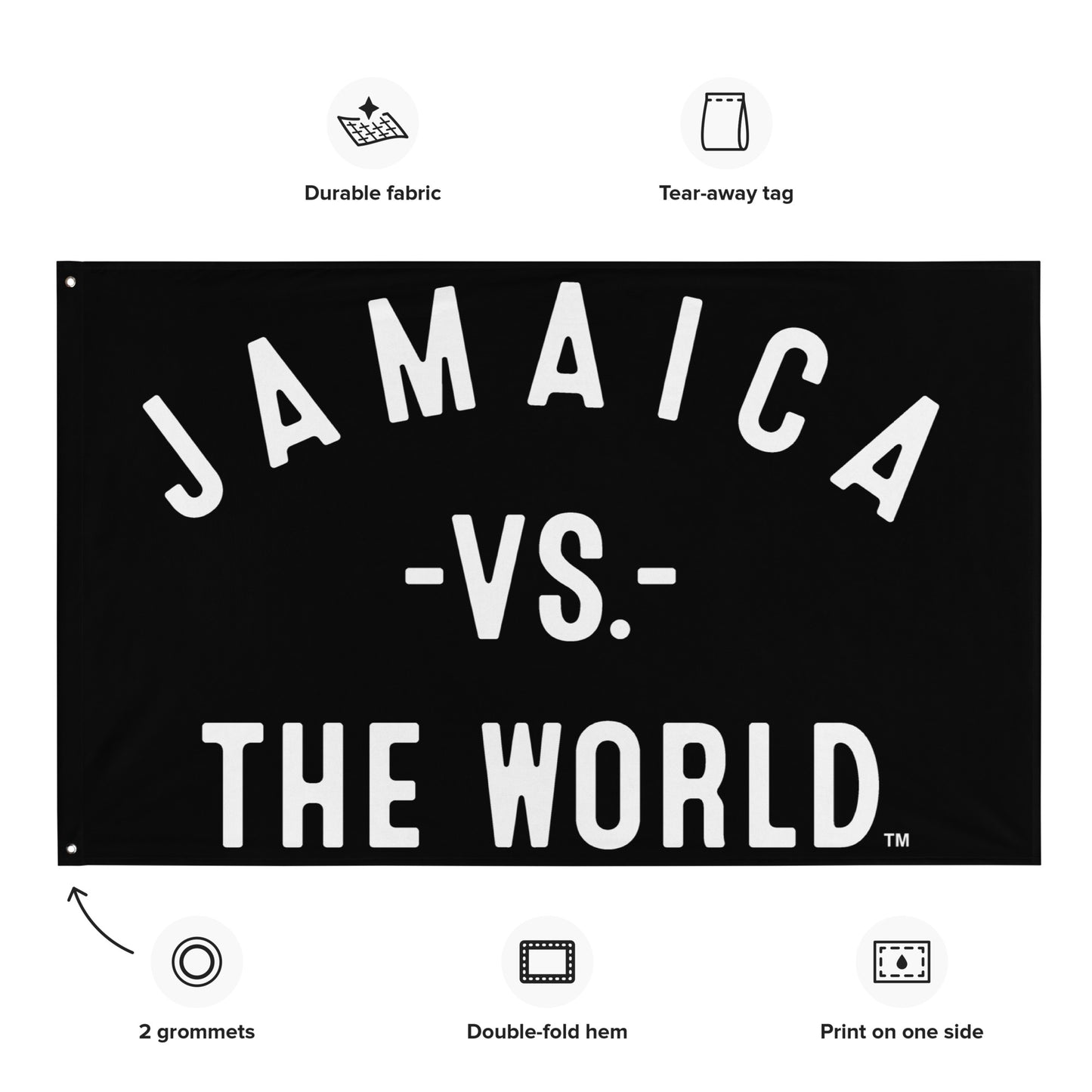 JAMAICA Vs The World Flag