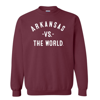 ARKANSAS Vs The World Unisex Sweatshirt - VS THE WORLD