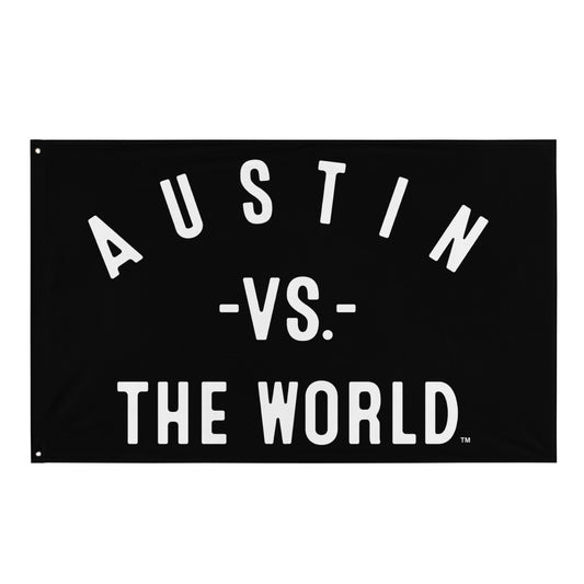 AUSTIN Vs The World Flag - VS THE WORLD