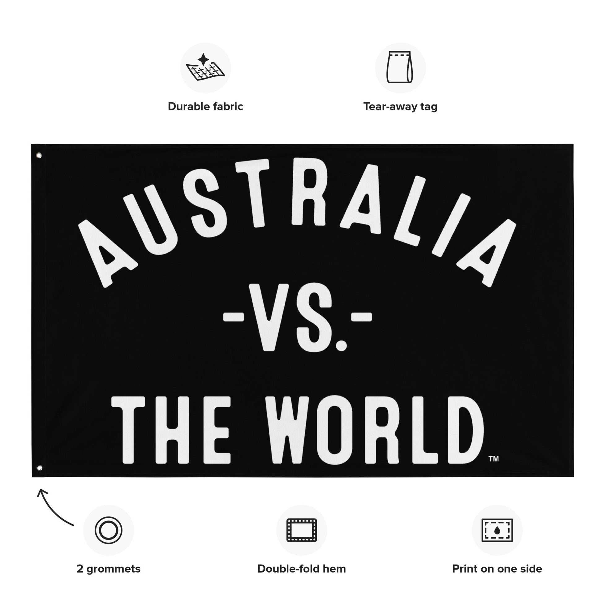 AUSTRALIA Vs The World Flag - VS THE WORLD