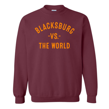 BLACKSBURG Vs The World Unisex Sweatshirt - VS THE WORLD