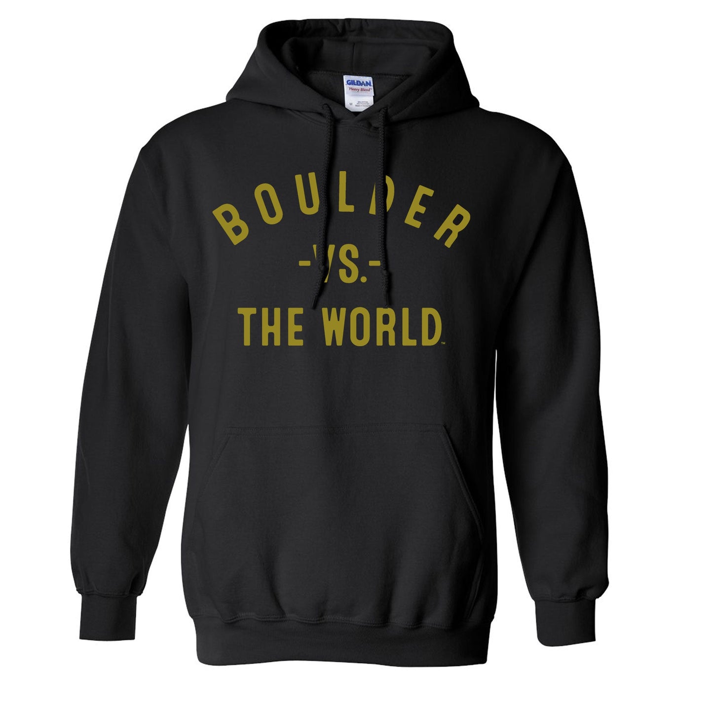 BOULDER Vs The World Unisex Hoodie - VS THE WORLD