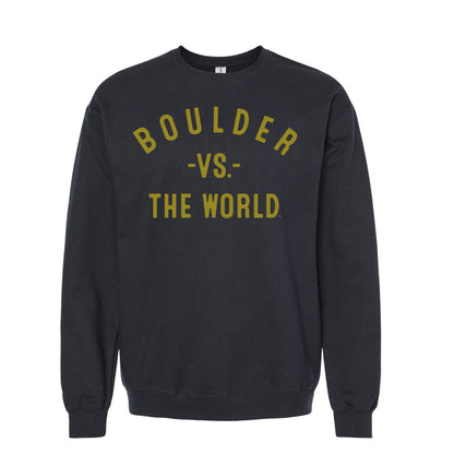 BOULDER Vs The World Unisex Sweatshirt - VS THE WORLD